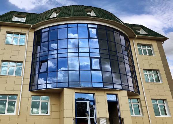 Фасадное остекление многоквартирного дома в Щербинке Фасадное остекление многоквартирного дома в Щербинке